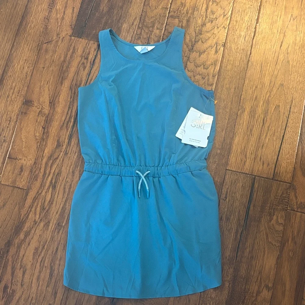 Athleta Kids Casual Dress in Blue - Picture 1 of 3